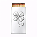 The Lucky Matchbook Sleeve in Silver