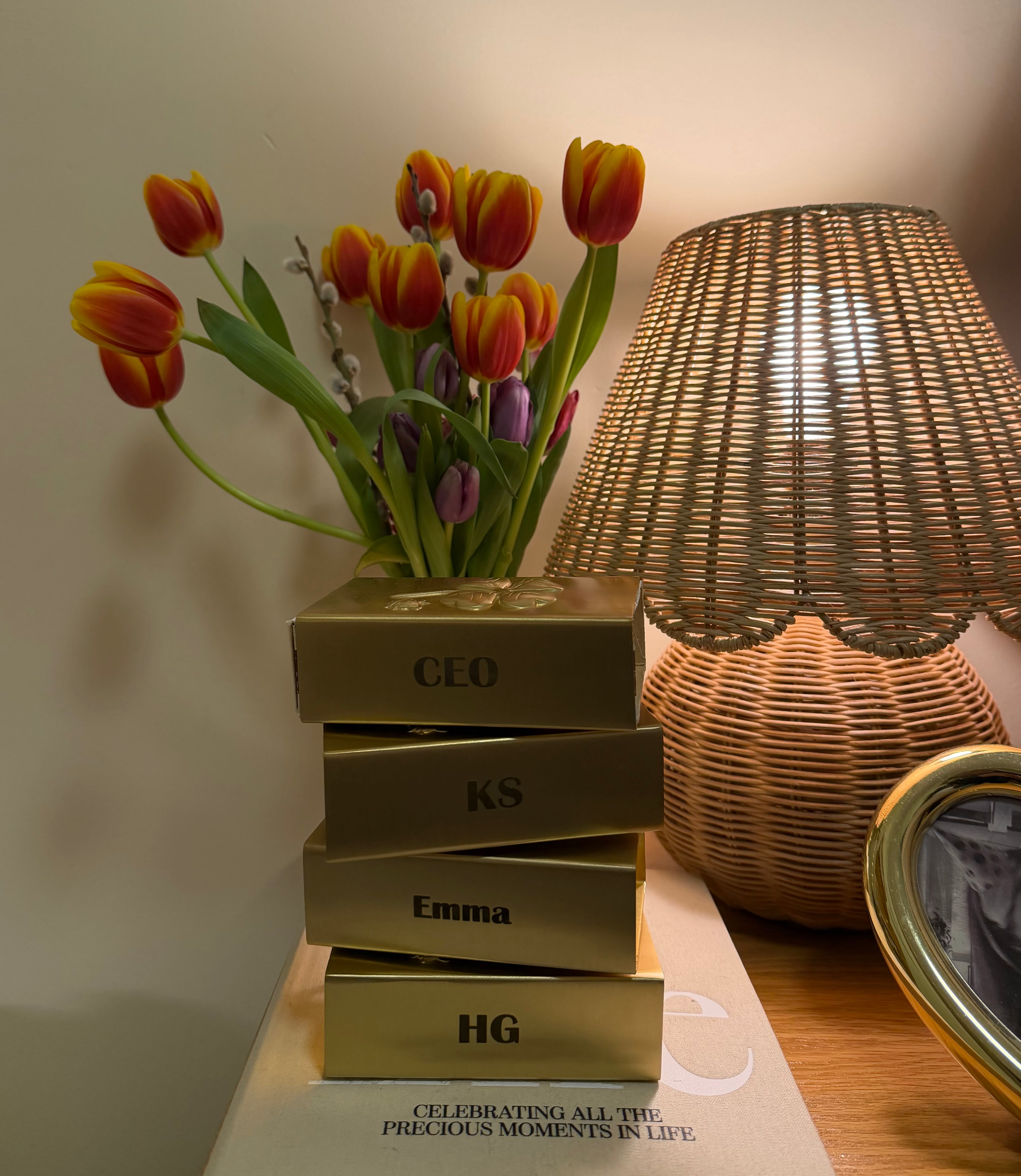 The Gallop Matchbook Sleeve in Bronze